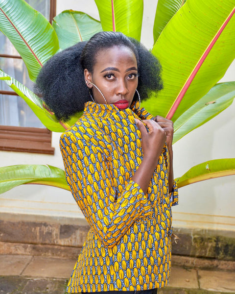 BOARDROOM PRINT BLAZER - Armelle