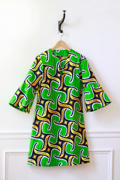 African Dresses - Aya Dress - Pomme