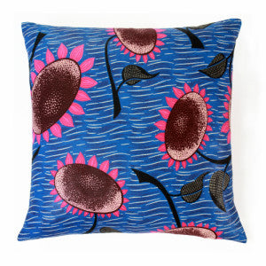 Colorful African Prints Pillow