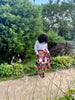 African Prints Elegant Wrap Skirt — Hyacinth
