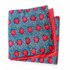 African Print Table Runner - Pois Rouge