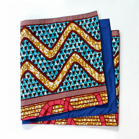 AFRICAN PRINTS TABLE RUNNER-ZigZag