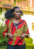 BOARDROOM PRINT BLAZER - Eliane