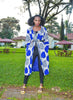ALL SEASONS AFRICAN PRINTS COAT  - Flora