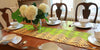 AFRICAN PRINTS TABLE RUNNER-Grille Verte