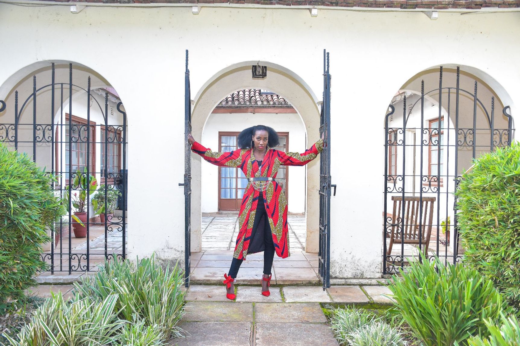African Prints Coat