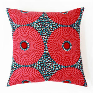 Decorative African Prints Pillow